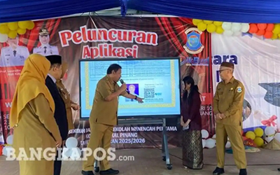 Pemkot Pangkalpinang Luncurkan Aplikasi Stimulus, Kelulusan SD-SMP Bisa Diakses dari Rumah